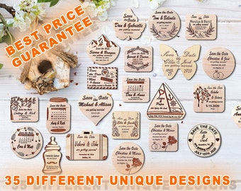 Save The Date Magnet Etsy
