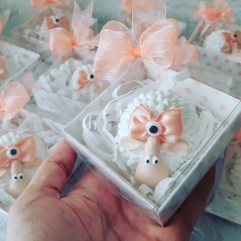 Scented Favors Sheep With Box Fast Delivery Baptism Favors Etsy