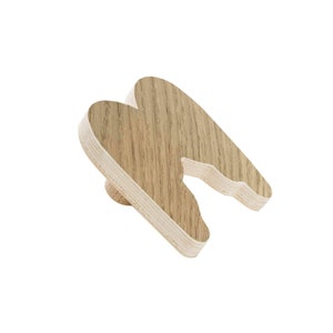 Child Patère Angel Wings Oak / Child Coat Door/ Child Wood Pater / The Wooden Cabin