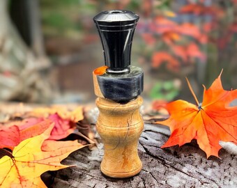 Duck call Spalted Maple and Acrylic Hybrid