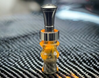 Custom carbon fiber acrylic duck call