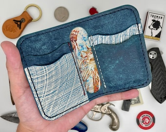BM Mercury Special Collection - Custom Minimalist Handmade Leather Wallet