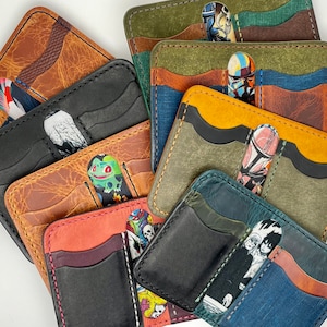 Cartera de cuero hecha a mano hecha a pedido