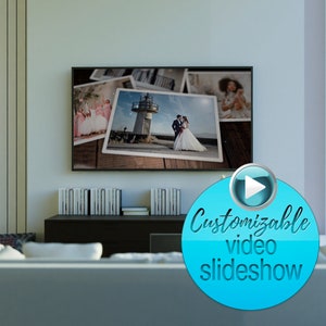 Video Slideshow - Anniversary Video Slideshow - Slideshow With Music - Memory Photo Slideshow - Birthday Photo - For Wedding - Photo Video