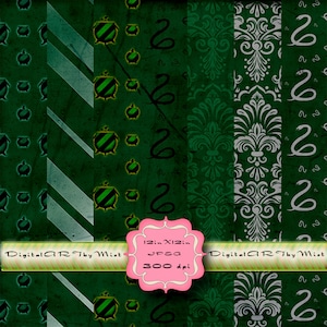 Scrapbook Magic Paper Set Digital Scrapbooking Paper Download | Wizard background Clipart Part 1