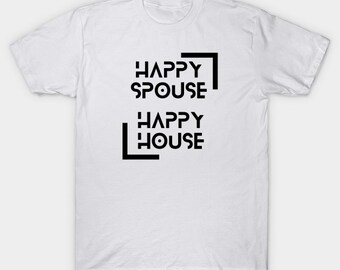 Happy House Tee (white)