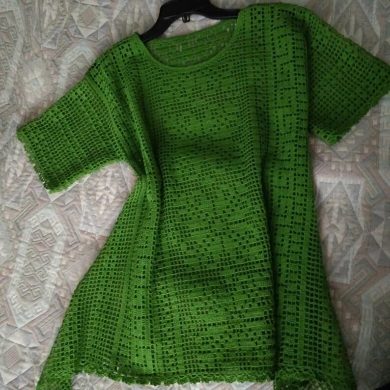 Top tunique en coton pour la plage et v??tements ?� manches - Etsy France