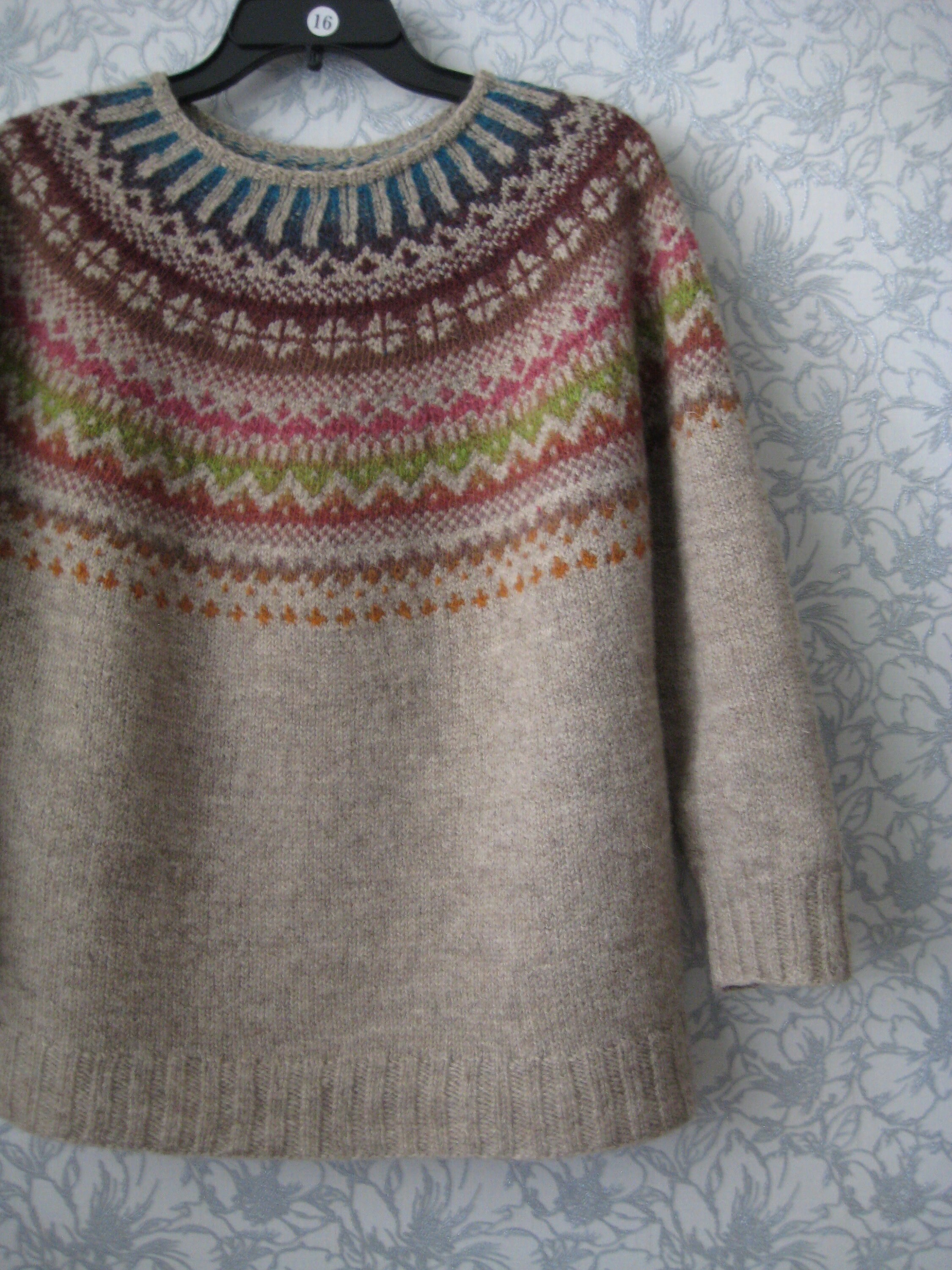 Icelandic Sweater Wool Sweater Organic 