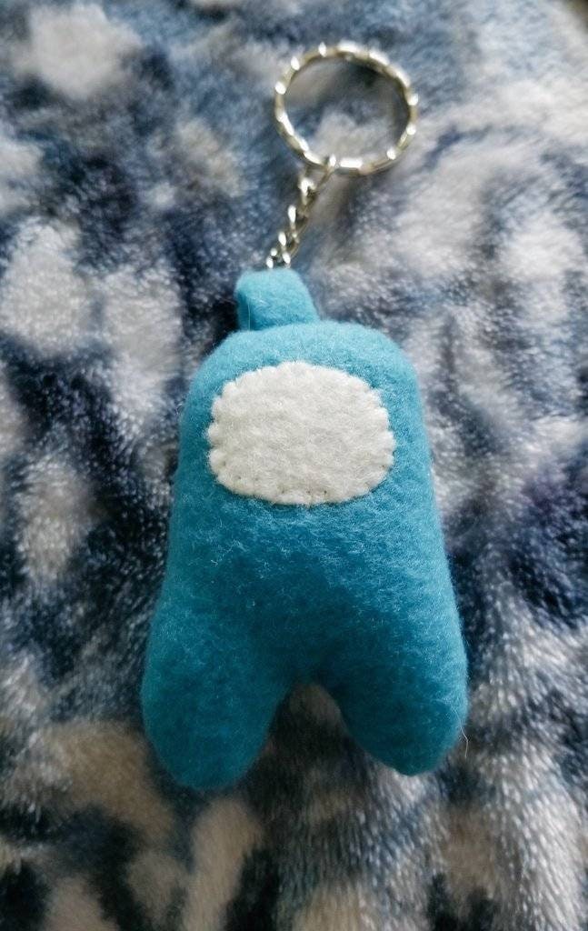 plush among us keychain