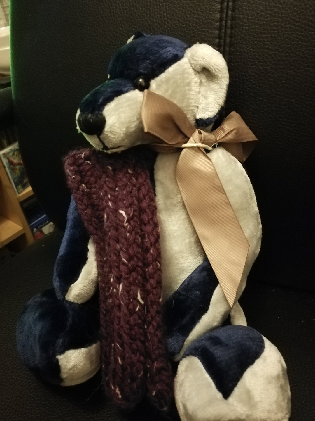 Adopting Berty/wilbert Ooak One of a Kind Bear Teddy Bear - Etsy