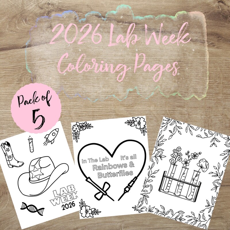 Laboratory Week 2026 Activities - Etsy