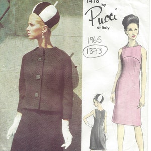1785 1960 s Vintage Vogue Sewing Motif B34 ROBE Simonetta d'Italie 1785 1960 s Vintage Vogue Sewing Motif B34 ROBE Simonetta d'Italie