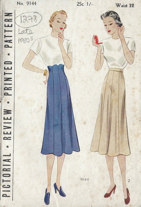 1930s skirt Clearance