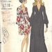 1969 Vintage VOGUE Sewing Pattern DRESS B38 (1754) Vogue 7630 