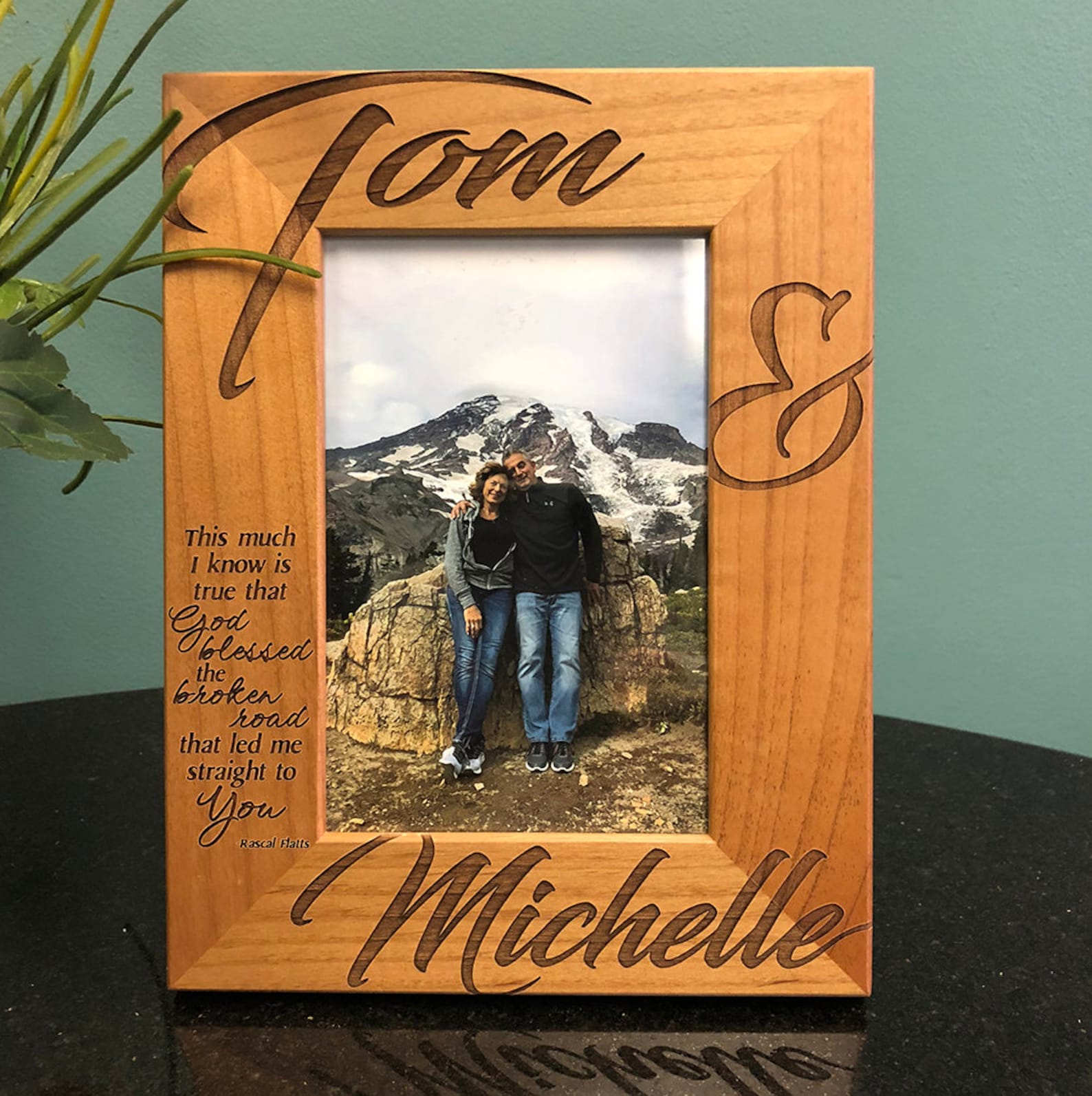 Personalized Picture Frame Custom Picture Frame Wedding | Etsy