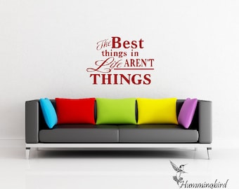 Inspirational Wall Quote Decal, Vinyl Lettering, Home Decor