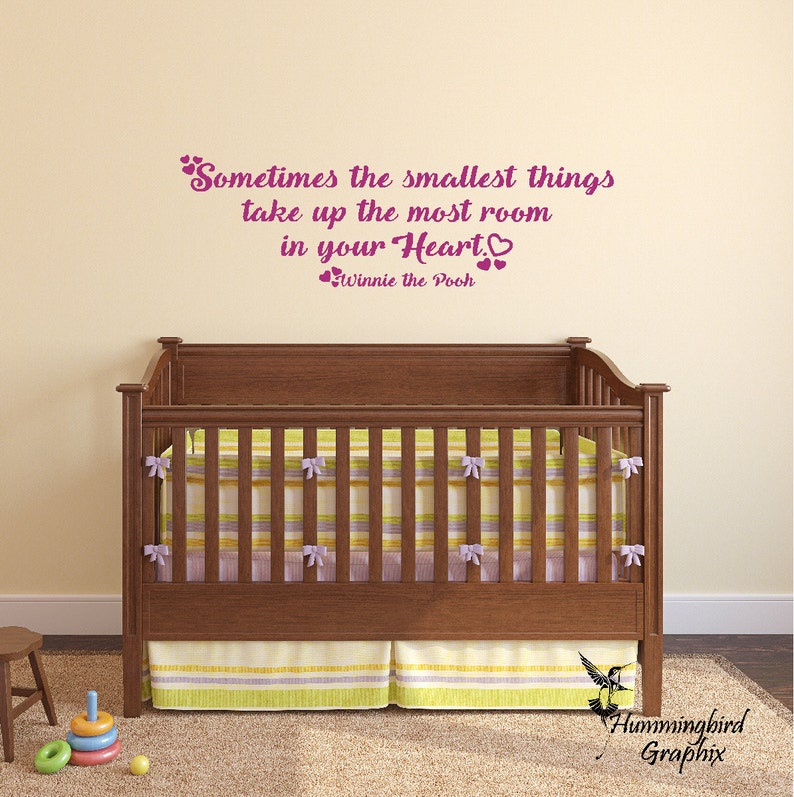 wall stickers sometimes smallest winnie kids decor art removable vinyl decal