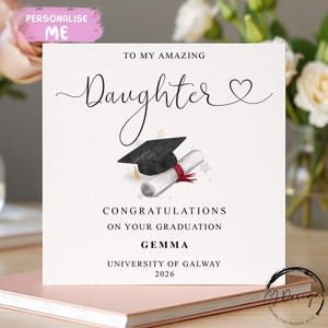 Biglietto d'auguri di buon compleanno per donna e ragazza, con motivo floreale rosa neon, testo e-mail, modello Canva modificabile, download immediato - Italia
