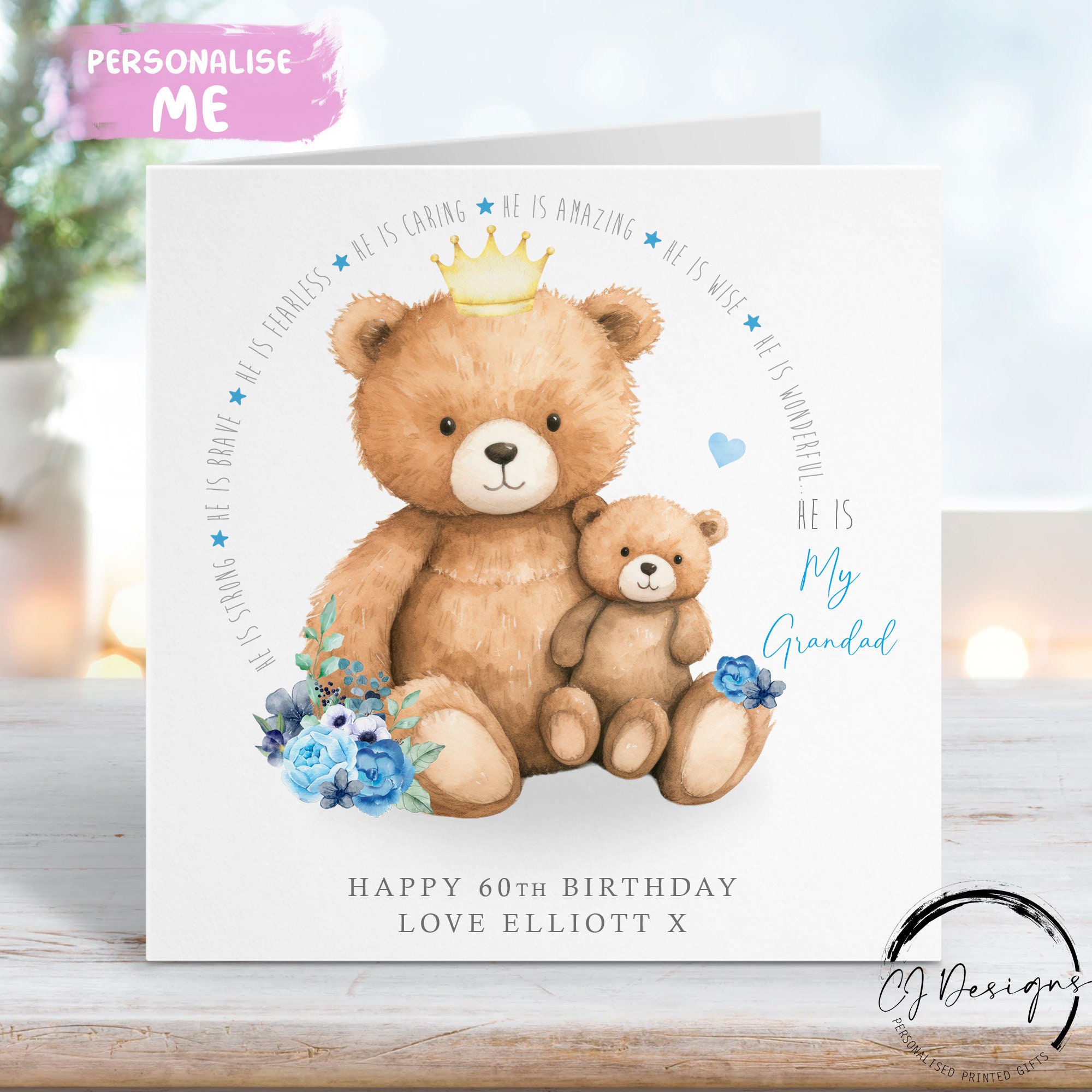 60th birthday teddy bears sales