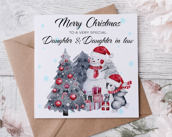 Rührende Weihnachtskarte Für Deine Tochter – Mit Liebesbotschaft Für Teenager, Von Mama & Papa (21x14,8 Cm)