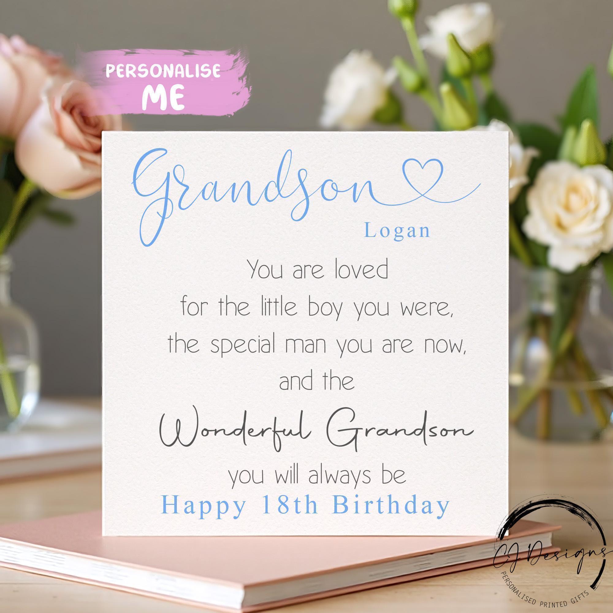 Old English Co. - Biglietto di auguri per il 9° compleanno del nipote, per bambino o