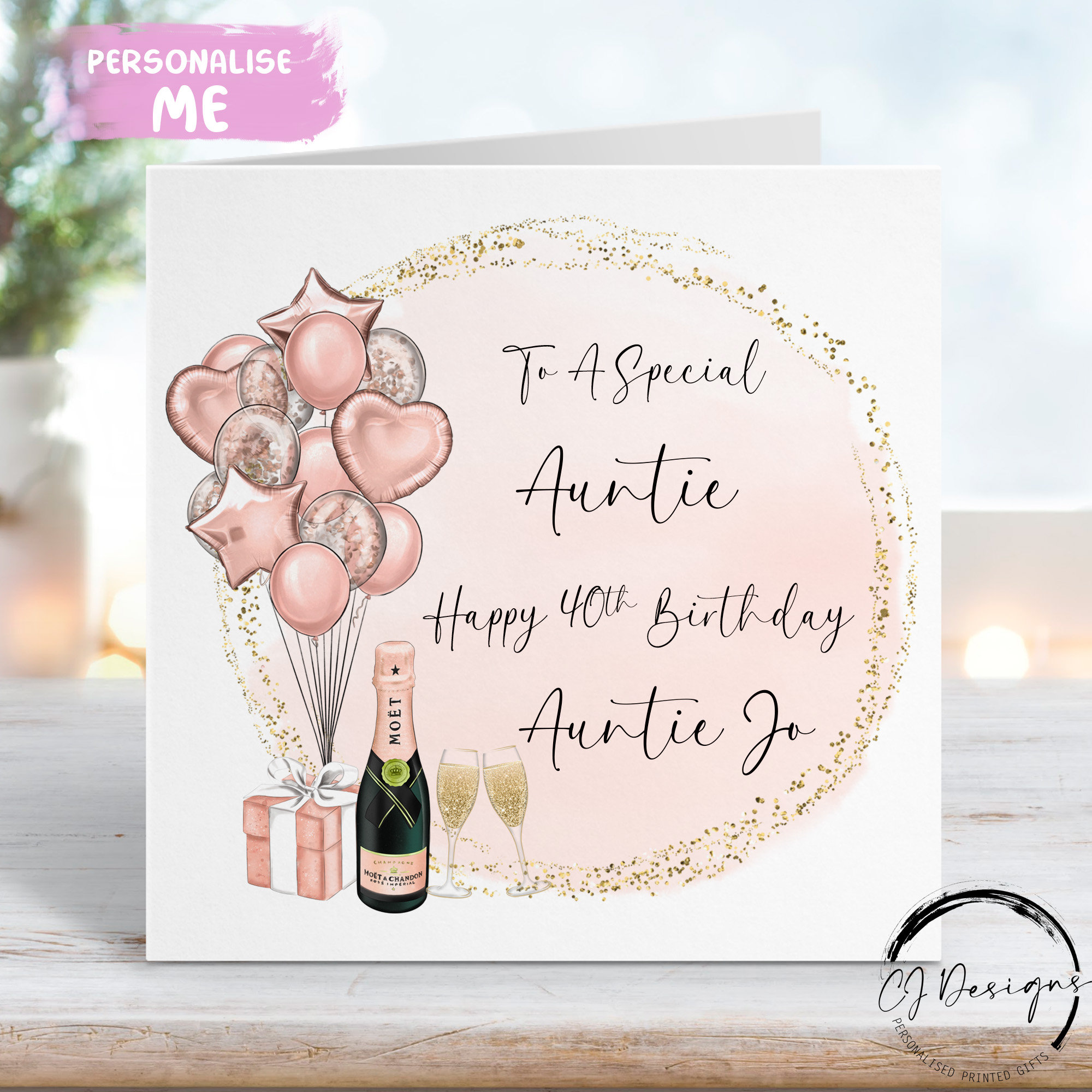 40th birthday gifts for deals auntie