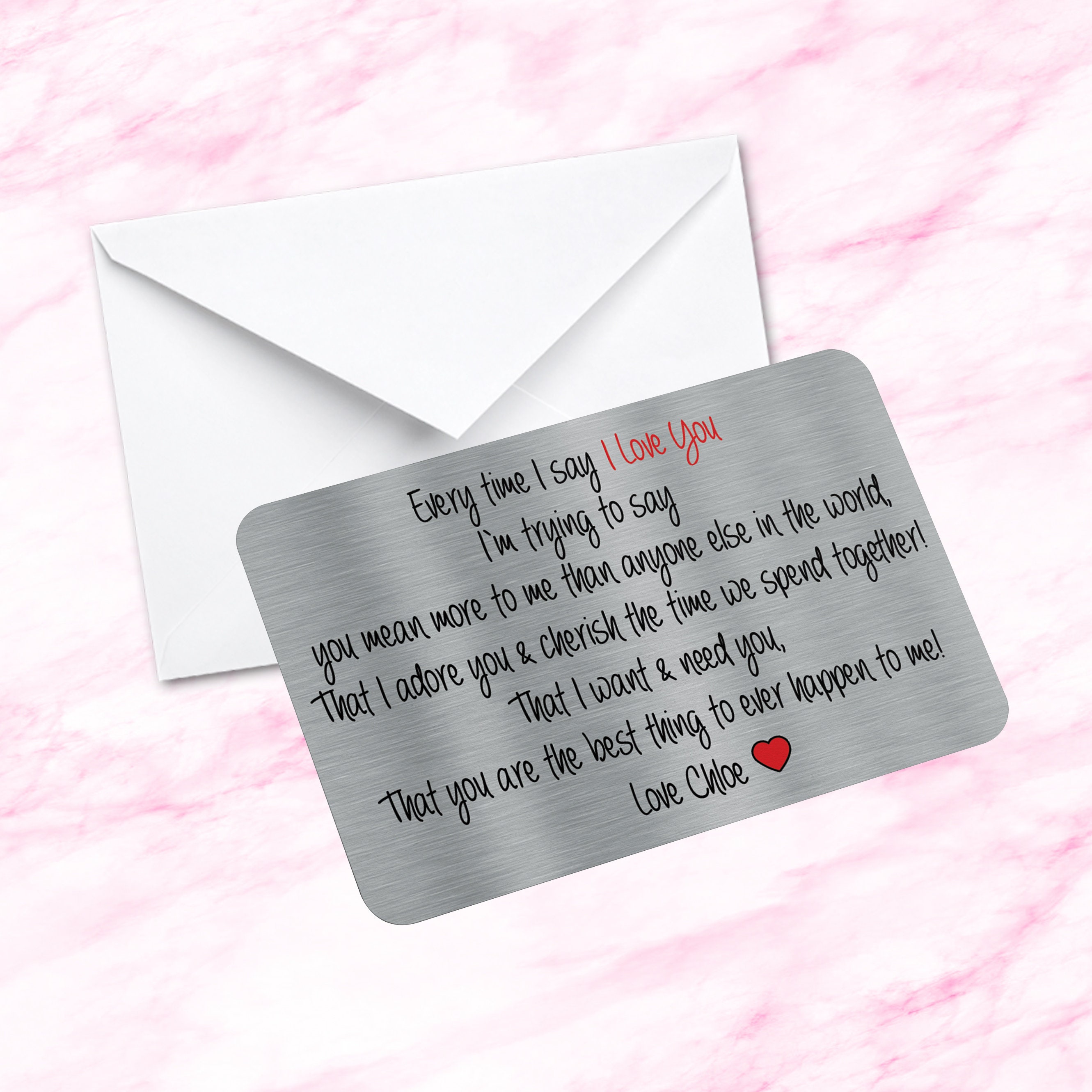 Anniversary Cards 11 Years And I Steel Love You Key Ring 11th