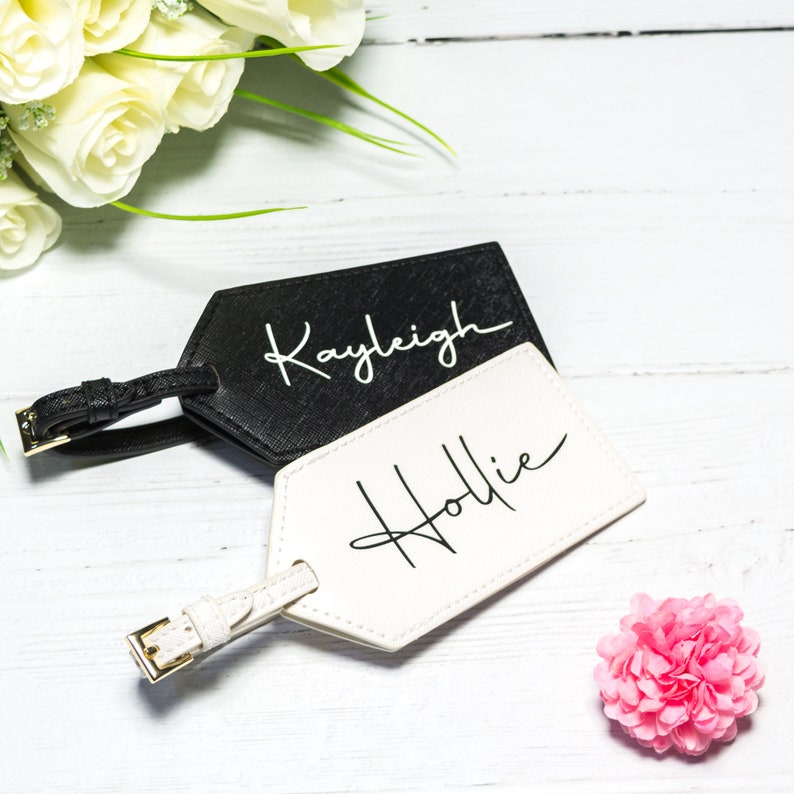 Bride Gift Hen Party Destination wedding Bridesmaid Gifts Personalised Luggage Tag Name Luggage Tag