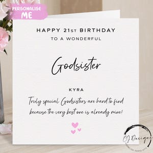 Biglietto di auguri di compleanno personalizzato per la sorellastra, davvero speciale - Cuori rosa QUALSIASI TESTO / ETÀ 16° 17° 18° 21° 25° 30° 40° 50° 60° 65° 70°