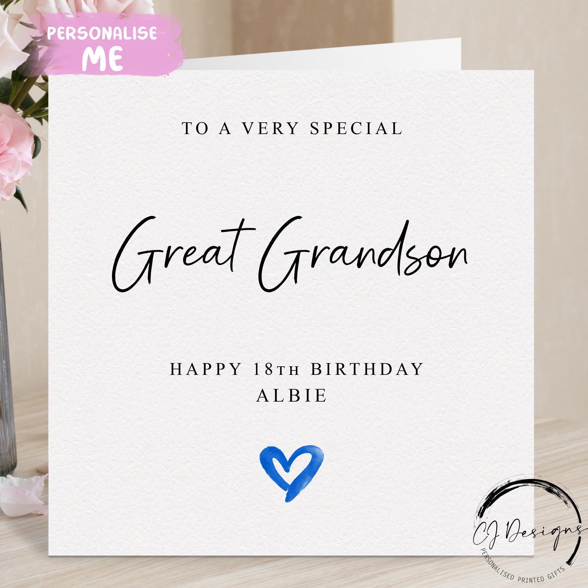 Biglietto di auguri per l'undicesimo compleanno del nipote For A Special Grandson 11 Today