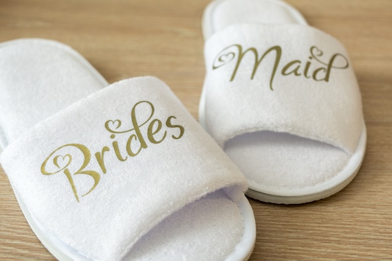 bridesmaid slippers
