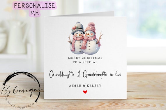 Personalized christmas gifts for granddaughter Clearance