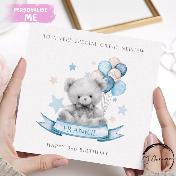 Biglietto D'Auguri Divertente Con Orsetto – 150x150 Mm, Cartone FSC, Busta Inclusa, Progettato E Stampato In Inghilterra Da Old English Company
