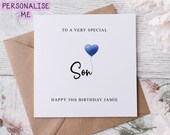 Birthday Card For Son From Parents - 'Greatest Gift' Milestone Greeting Card For 16th 18th 21st 30th Birthday