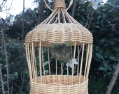 Diy basketry kit for beginners feeder rattan gift diy tuto bird feeder basketry basket kit Wicker