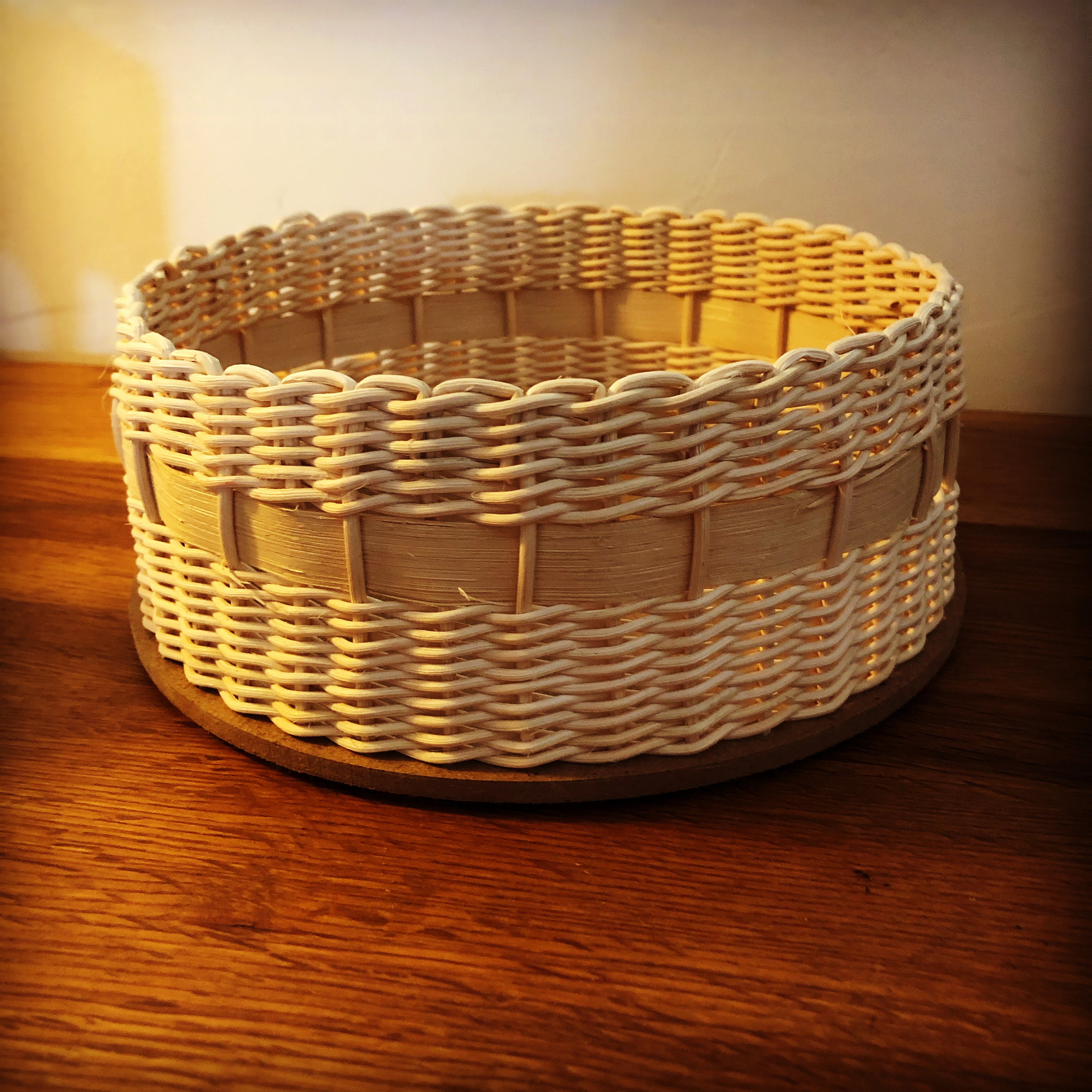 Kit de vannerie DIY pour débutants | Mini panier avec anse | en rotin
