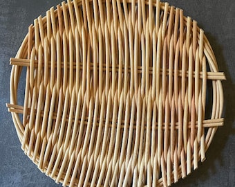 DIY basket weaving kit for beginners | empty pocket | rattan | gift | diy | tutorial | zarzo | basketry | tray | kit | wicker