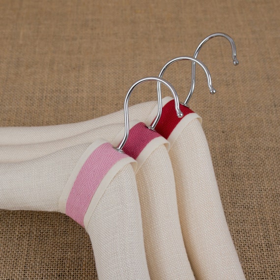 Items similar to Padded hangers for Women (3), Girlfriend Gift, Luxury ...