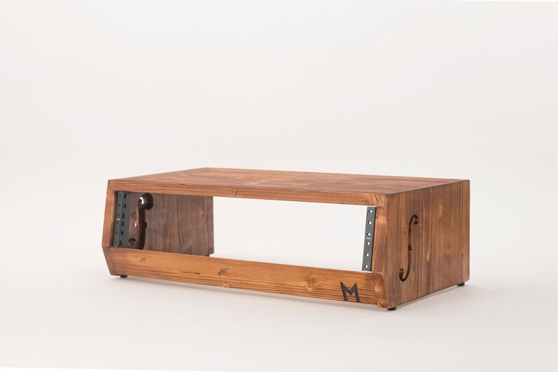 Angled Desktop Audio Racks With Ventilated ƒholes Recording Etsy