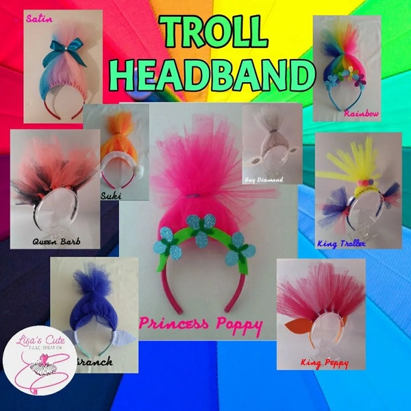 Diadema de trolls