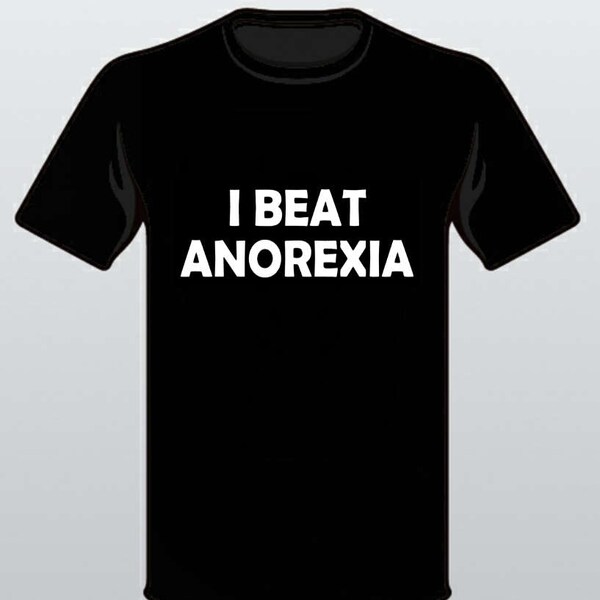 I Beat Anorexia - Etsy