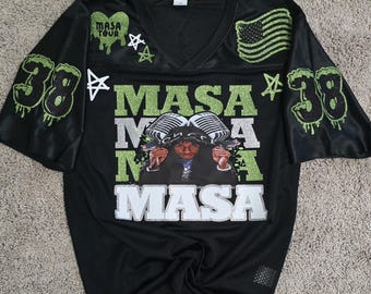 Custom Football Jersey for the NBA Youngboy Masa Tour. - Etsy