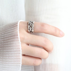Baby School Of Fish Bohemian Chic Sterling Silver Ring