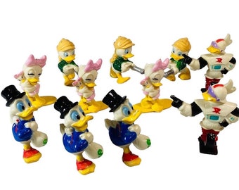 Disney 1991 Kelloggs DuckTales Lot of 11  Huey, Gizmo, Scrooge McDuck and Webbigail Duck