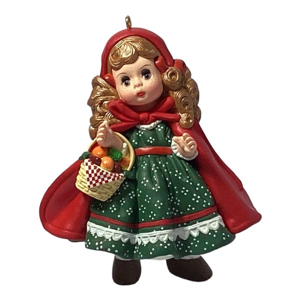 Hallmark Andenken-Ornament Rotkäppchen Madame Alexander 1991 1997