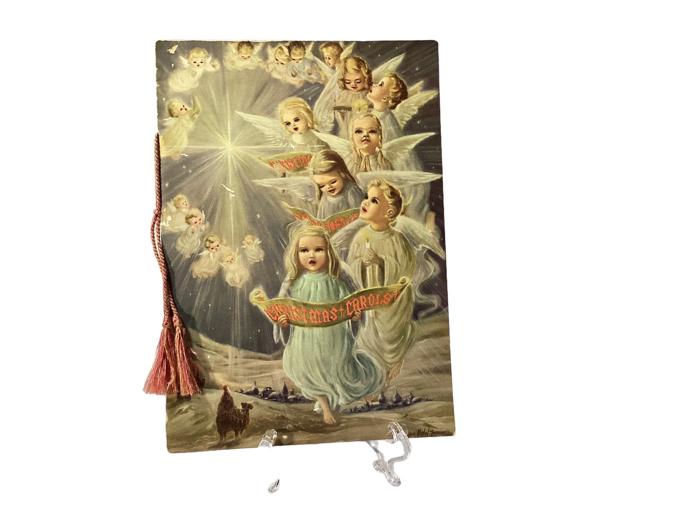 Urlaub Notenheft Weihnachtslieder Carols Hymns 1960er Jahre