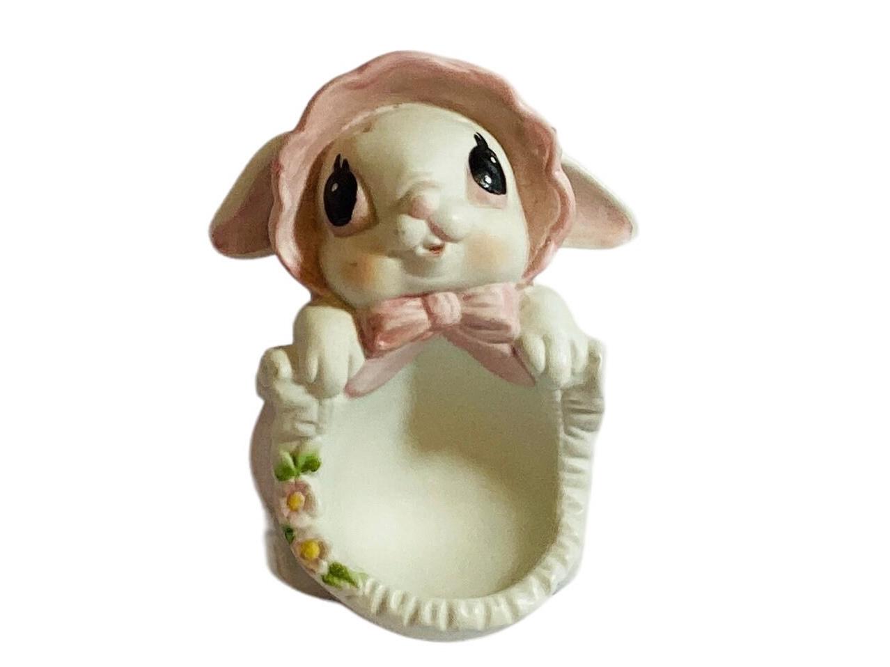 Bunny Rabbit Easter Egg Candy Soap Holder