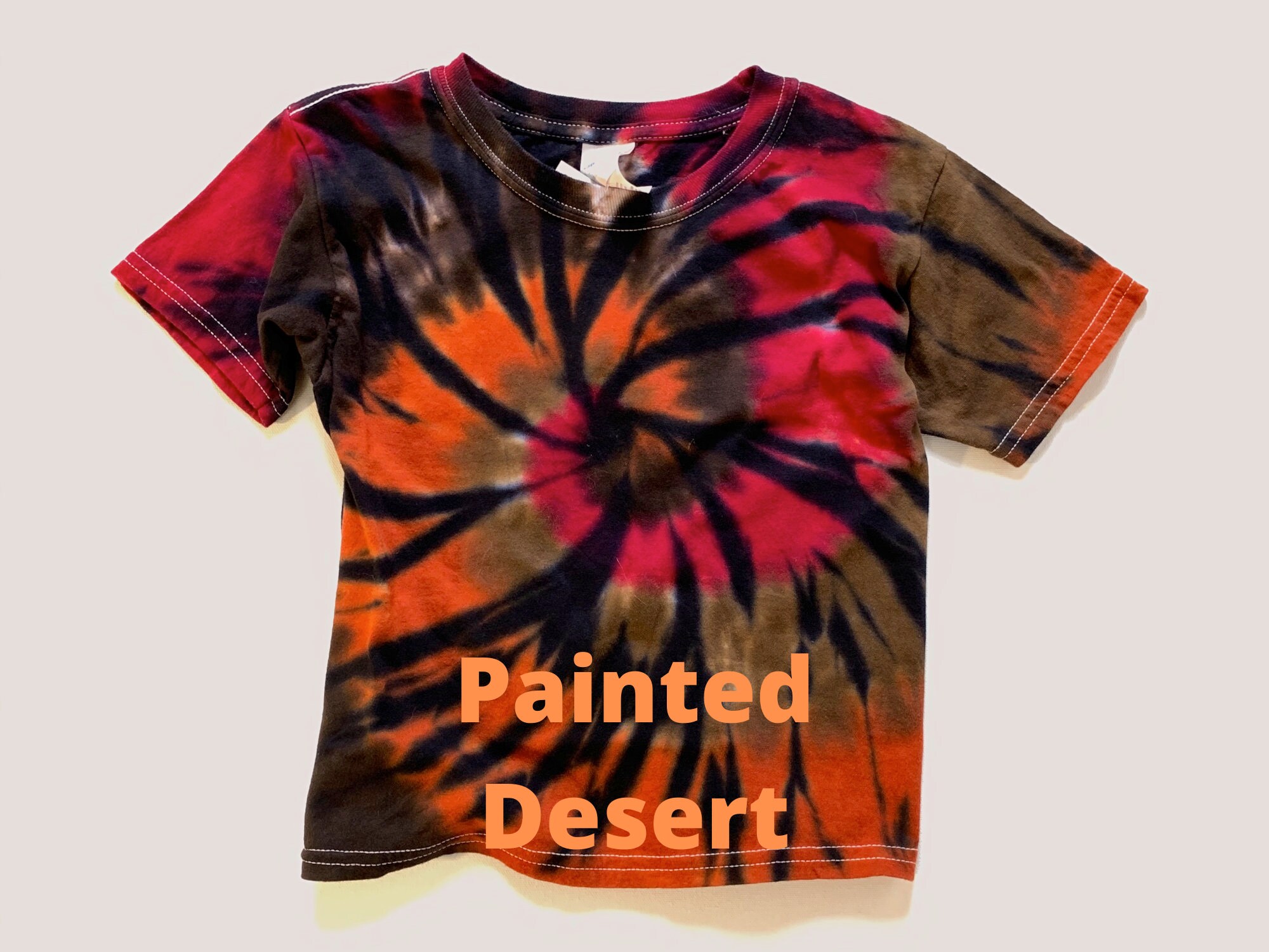 Toddler's Tie Dye Short Sleeve T-shirt / Tie Dye Tee Shirt