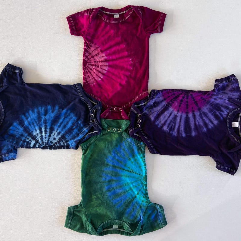 Tie Dye Baby Clothes - Etsy