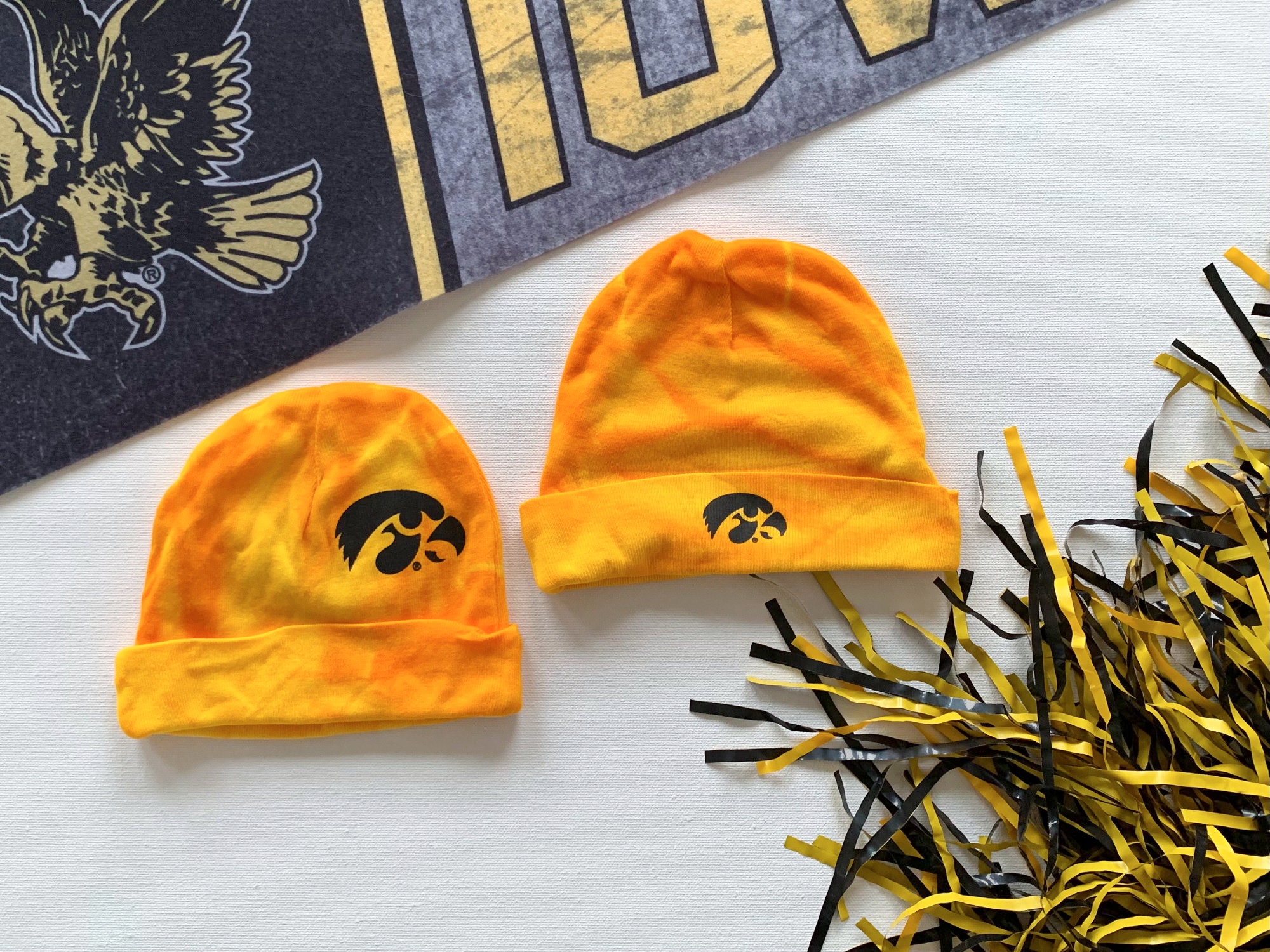iowa hawkeye beanie Iowa Hawkeyes Beanie Winter Cap Adult Colosseum NCAA  main image 4